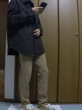 「KANGOL（カンゴール）のアイテム（レッグウェア）」を使った、まっちー☻さん（メンズ・168cm）の秋コーディネート
