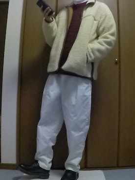 「KANGOL（カンゴール）のアイテム（レッグウェア）」を使った、まっちー☻さん（メンズ・168cm）の冬コーディネート