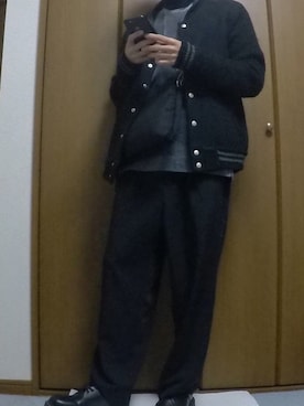 「CASPER JOHN（キャスパージョン）のアイテム（バッグ）」を使った、まっちー☻さん（メンズ・168cm）の春コーディネート