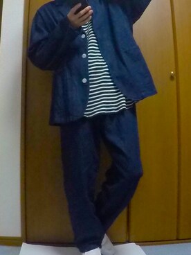「KANGOL（カンゴール）のアイテム（レッグウェア）」を使った、まっちー☻さん（メンズ・168cm）の春コーディネート
