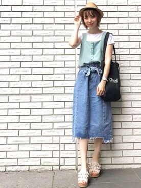 VIVIAN COLLECTIONさん(レディース・160cm)の春コーディネート