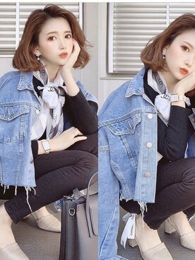 VIVIAN COLLECTIONさん(レディース・160cm)の春コーディネート