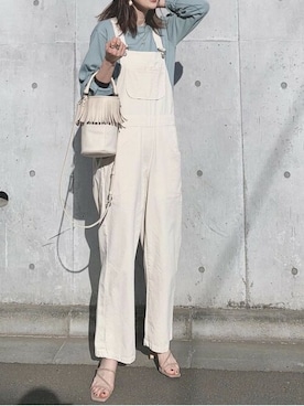 「ナローサンダル」｜VIVIAN COLLECTIONさん（レディース・160cm）の春コーディネート