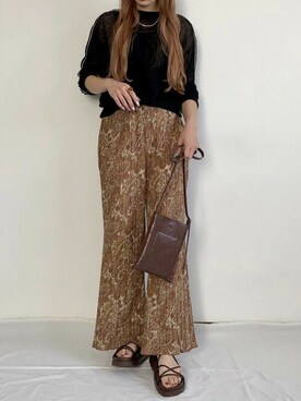 「ナローサンダル」｜VIVIAN COLLECTIONさん（レディース・160cm）の春コーディネート