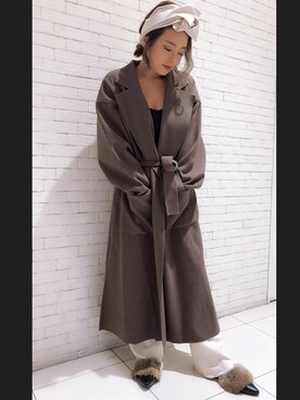 「DAISY MERRY（デイジーメリー）のアイテム」を使った、MAIさん（レディース・154cm）の秋コーディネート