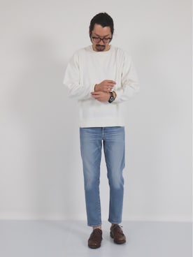 「SPELLBOUND（スペルバウンド）のアイテム」を使った、Domingo officeさん（メンズ・180cm）の夏コーディネート