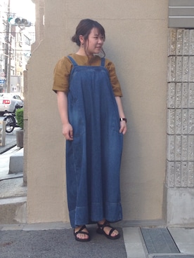 「ボートネック」｜Domingo officeさん（レディース・154cm）の夏コーディネート