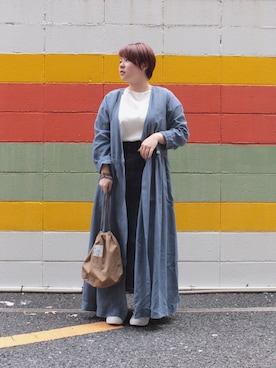 「OMNIGOD（オムニゴッド）のアイテム（ワンピース/ドレス）」を使った、Domingo officeさん（レディース・154cm）の春コーディネート