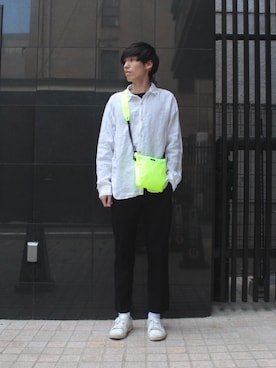 「SPELLBOUND（スペルバウンド）のアイテム」を使った、Domingo officeさん（メンズ・176cm）の春コーディネート