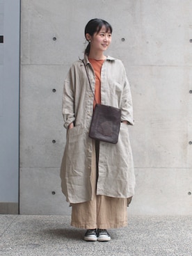 「prit（プリット）のアイテム」を使った、Domingo officeさん（レディース・157cm）の春コーディネート
