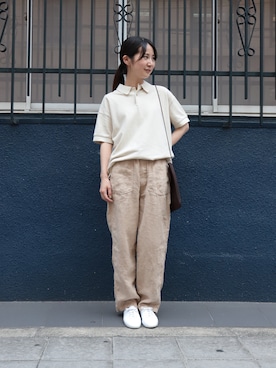 「CATWORTH（カットワース）のアイテム」を使った、Domingo officeさん（レディース・157cm）の夏コーディネート