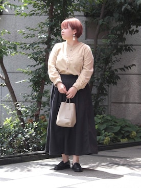 「STANDARD SUPPLY（スタンダードサプライ）のアイテム」を使った、Domingo officeさん（レディース・154cm）の秋コーディネート