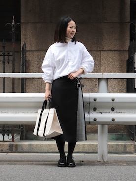 「DOMINGO（ドミンゴ）のアイテム」を使った、Domingo officeさん（レディース・157cm）の冬コーディネート