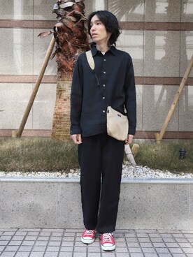 「DOMINGO SELECT（ドミンゴセレクト）のアイテム」を使った、Domingo officeさん（メンズ・176cm）の春コーディネート
