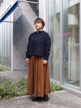 Domingo officeさん（レディース・154cm）の秋コーディネート