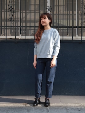 Omnigod オムニゴッド の Omnigod Womens オムニゴッド ネップデニム ボーイズベイカーパンツ デニムパンツ Wear
