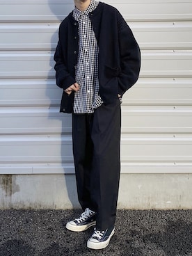 「アイテム（パンツ）」を使った、たかゆきさん（メンズ・170cm・10代）の冬コーディネート