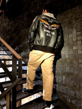 Asai.Hirotoさん（メンズ・177cm）の冬コーディネート