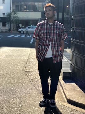 Asai.Hirotoさん（メンズ・177cm）の夏コーディネート