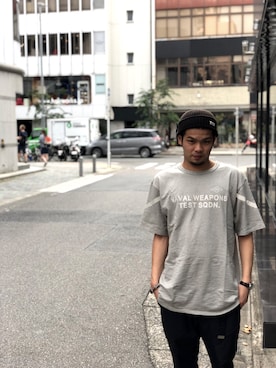 Asai.Hirotoさん（メンズ・177cm）の夏コーディネート