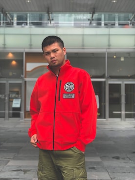 「ジップパーカ」｜Asai.Hirotoさん（メンズ・178cm）の夏コーディネート