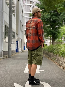 Asai.Hirotoさん（メンズ・177cm）の夏コーディネート