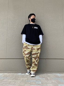 Asai.Hirotoさん（メンズ・177cm）の春コーディネート