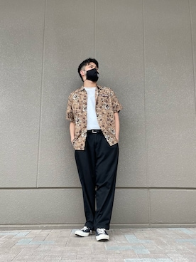 Asai.Hirotoさん（メンズ・177cm）の春コーディネート