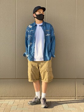 Asai.Hirotoさん（メンズ・177cm）の夏コーディネート