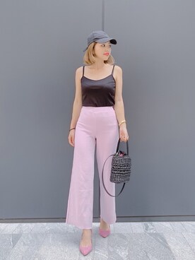 Mayaka Tanakaさん（レディース・156cm）の夏コーディネート