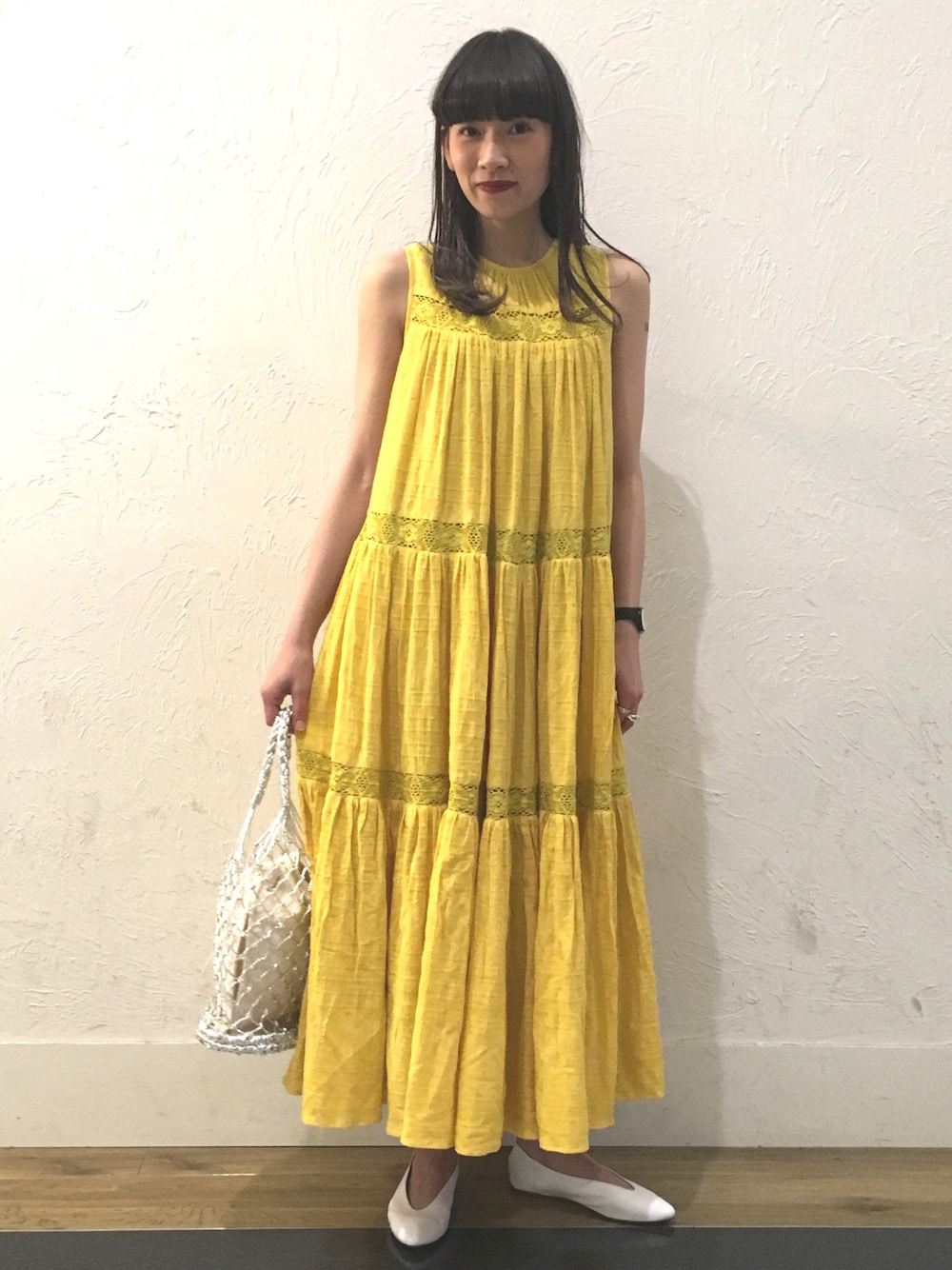 【サラマリカ】別注　Exclusive Dress ノースリーブロングワンピース サラマリカ】別注 Exclusive Dress ノースリーブロング