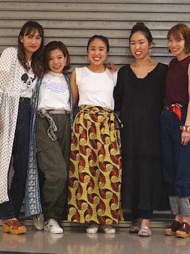 ARAI SATOMIさん（レディース・163cm）の春コーディネート