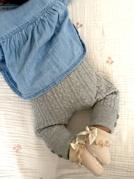 nanachanmamaさん（キッズ・60cm）の冬コーディネート