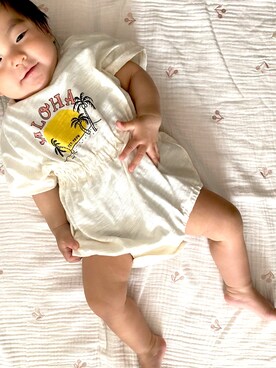 nanachanmamaさん（キッズ・60cm）の春コーディネート