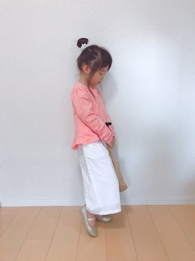 naaaさん(キッズ・110cm)の春コーディネート