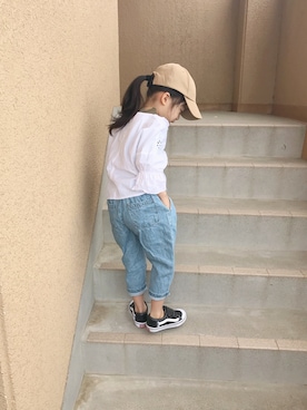 naaaさん（キッズ・110cm）の春コーディネート