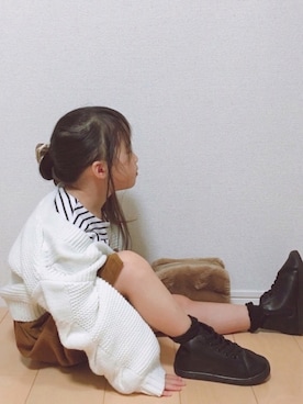 naaaさん（キッズ・110cm）の秋コーディネート