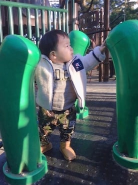 naaaさん（キッズ・110cm）の冬コーディネート