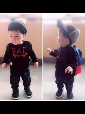 naaaさん（キッズ・110cm）の冬コーディネート