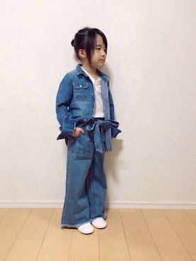 naaaさん（キッズ・110cm）の冬コーディネート