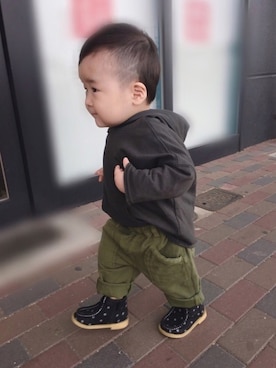 naaaさん（キッズ・70cm）の春コーディネート