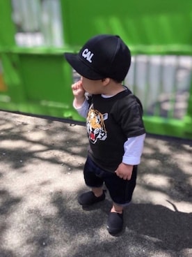 naaaさん（キッズ・80cm）の春コーディネート