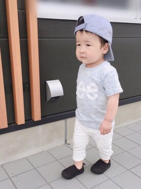 「キッスコーデ」｜「アイテム（その他）」を使った、naaaさん（キッズ・110cm）の春コーディネート