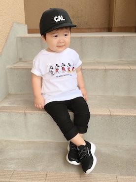 naaaさん（キッズ・74cm）の夏コーディネート