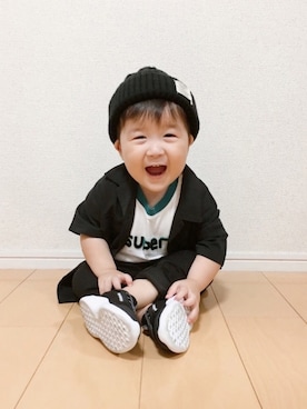 naaaさん（キッズ・80cm）の夏コーディネート