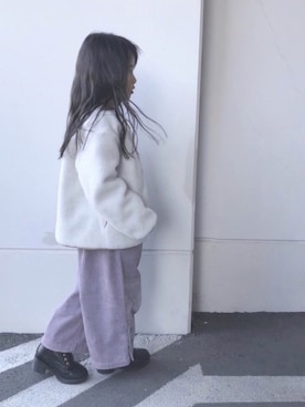 naaaさん（キッズ・121cm）の冬コーディネート