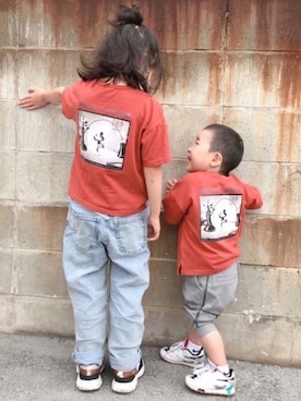 naaaさん（キッズ・124cm）の夏コーディネート