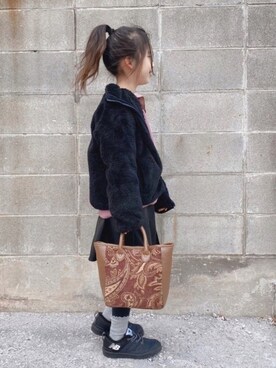 naaaさん(キッズ・124cm)の冬コーディネート