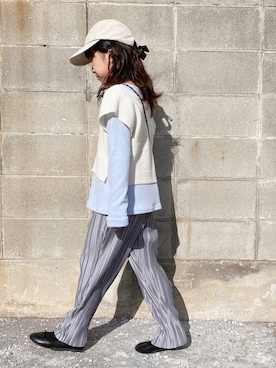 naaaさん（キッズ・124cm）の冬コーディネート