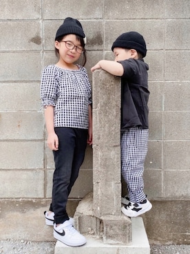 naaaさん（キッズ・127cm）の春コーディネート